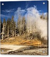 Vent Geyser Acrylic Print