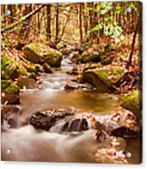 Vermont Stream Acrylic Print