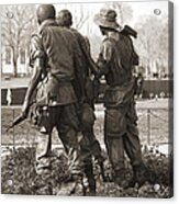 Vietnam Veterans Memorial - Washington Dc Acrylic Print
