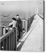 View From Golden Gate Bridge Acrylic Print