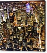 View From The Empire State Building Acrylic Print