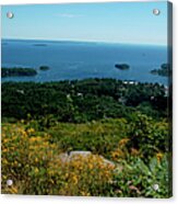 View Of Camden, Maine Acrylic Print