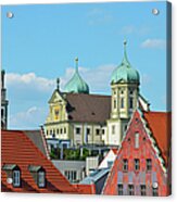 View Of Rooftops Acrylic Print