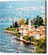 View On Torno Village, Lake Como, Italy Acrylic Print