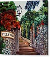 Villa Lidia Acrylic Print