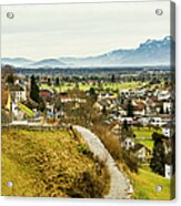 Villages In Rheintal Acrylic Print