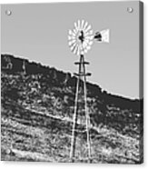 Vintage Farm Windmill Acrylic Print