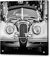 Vintage Jaguar -0924bw Acrylic Print
