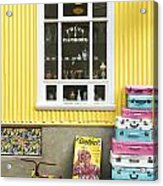 Vintage Shop In Akureyri Iceland Acrylic Print