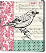 Vintage Songbird 1 Acrylic Print