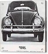 Volkswagen Beetle Acrylic Print