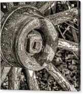 Wagon Wheel Acrylic Print