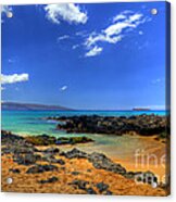 Wailea's Secret Cove Acrylic Print