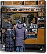 Waiting For Waffles And Dinges Acrylic Print