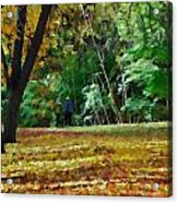 A Walk Through The Park Acrylic Print