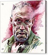 Walking Dead Merle Acrylic Print