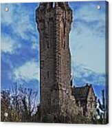 Wallace Monument During Sunset Acrylic Print