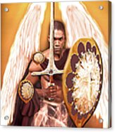 Warrior Angel Acrylic Print