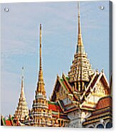 Wat Phra Kaew, Grand Palace, Bangkok Acrylic Print