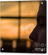 Watching The Sunset Acrylic Print