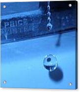 Waterdrop Pearls Acrylic Print