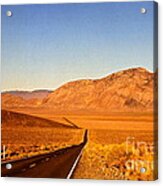 Way Open Road Acrylic Print