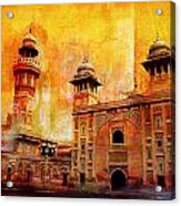 Wazir Khan Mosque Acrylic Print