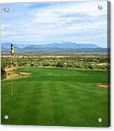 We-ko-pa Golf Club - Saguaro #16 Acrylic Print