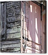 Weathered And Abandoned In Jamaica Acrylic Print