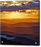 West Virginia Hills Acrylic Print