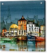 Wexford Quayside Acrylic Print