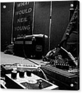 What Would Neil Young Do? Acrylic Print