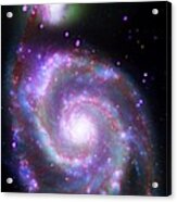 Whirlpool Galaxy (m51) Acrylic Print