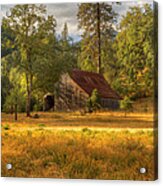 Whiskeytown Barn Acrylic Print