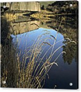 Whitman County Bridge Acrylic Print