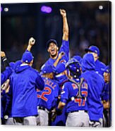 Wild Card Game - Chicago Cubs V Acrylic Print