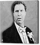 Will Ferrell Old School Acrylic Print