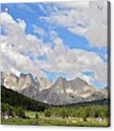 Wind River Mountains Acrylic Print