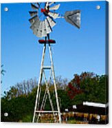 Windmill Acrylic Print