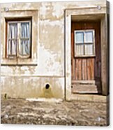 Window And Door Of Portugal Acrylic Print