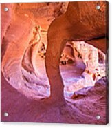 Windstone Arch In Valley Of Fire Acrylic Print