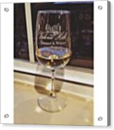 Wine Tasting. If Ever In Winchester Acrylic Print