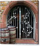 Winery Doors Acrylic Print