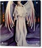 Winter Angel Acrylic Print