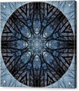 Winter Tree Mandala 3 Acrylic Print