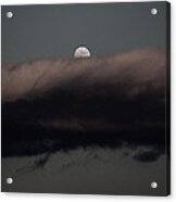 Winter's Moon Acrylic Print