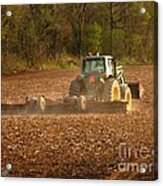 Working The Land In May Acrylic Print