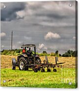 Working The Land Acrylic Print