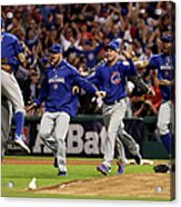 World Series - Chicago Cubs V Cleveland Acrylic Print