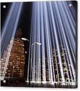 World Trade Center Tribute In Lights Acrylic Print